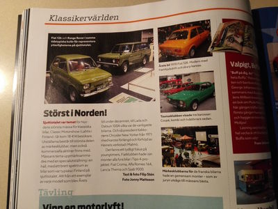 Klassiker 7/2017 lehdessÃ¤ oli juttua Lahden nÃ¤yttelystÃ¤
