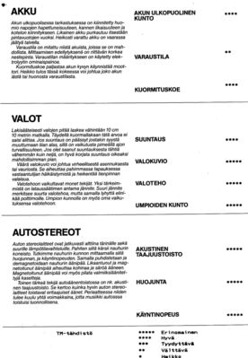 TM:n kuntotesti raportti
