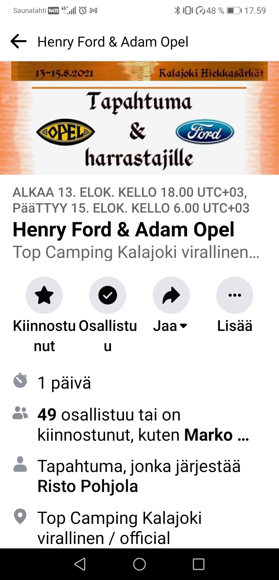 Kalajoen autotapahtuma