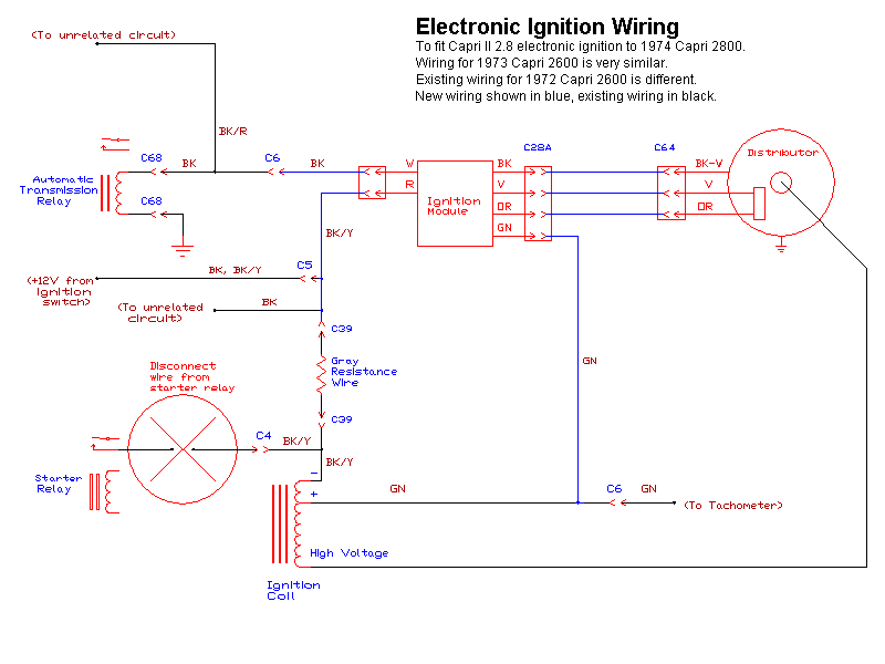 Electronic Ignition Coil Wiring Diagram - 6